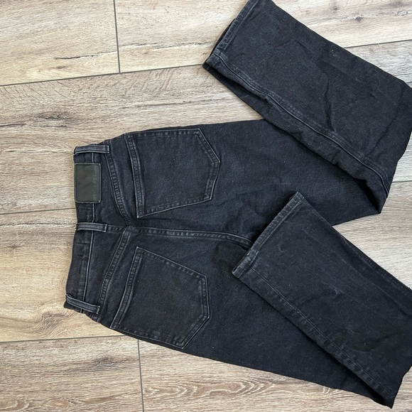 Aritzia Denim Forum High Waisted Straight leg jeans size 23 - Picture 2 of 4